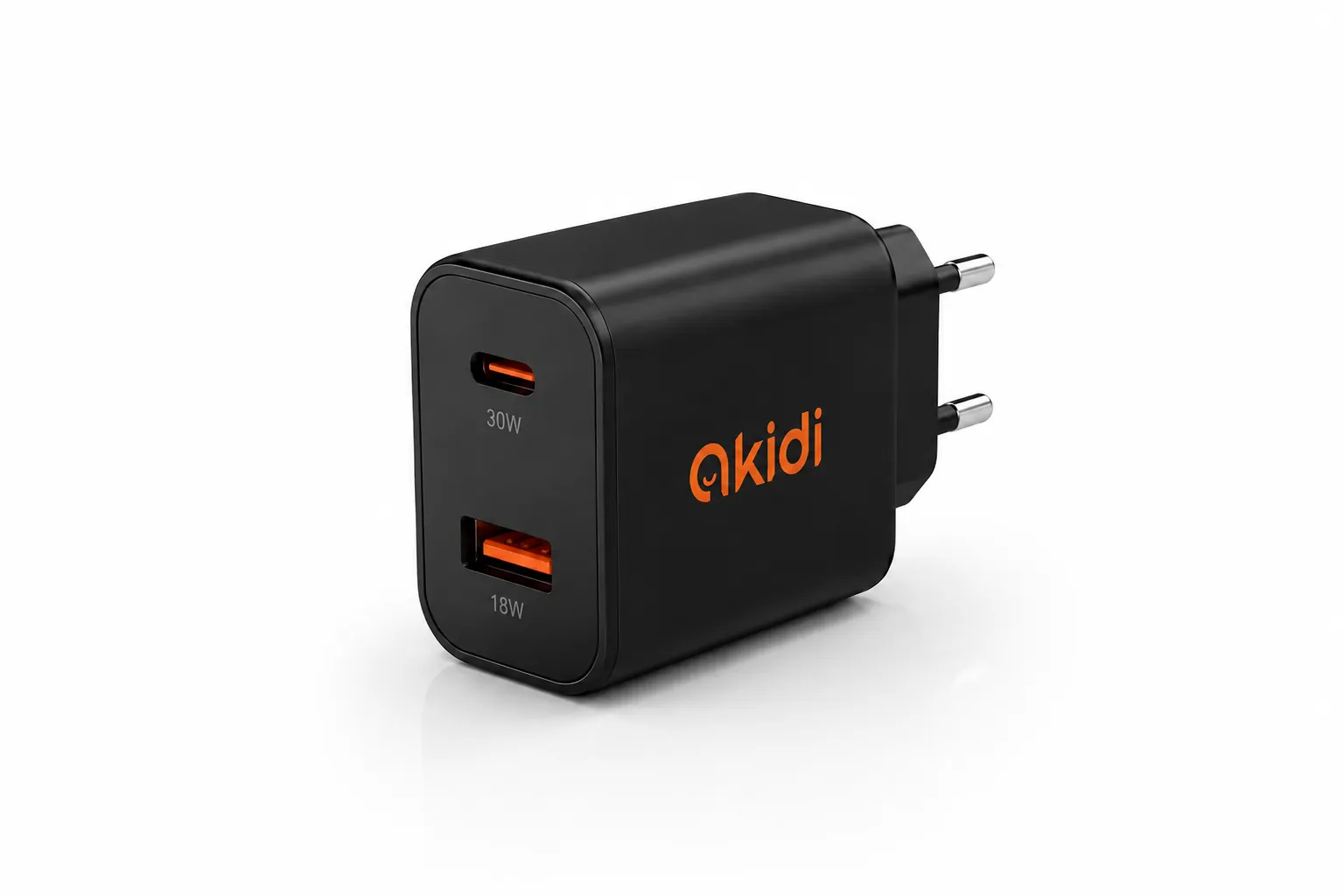 Black Akidi Fusion 30 Duo Charger